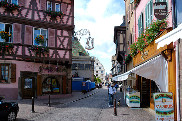 Altstadt Colmar im Elsass